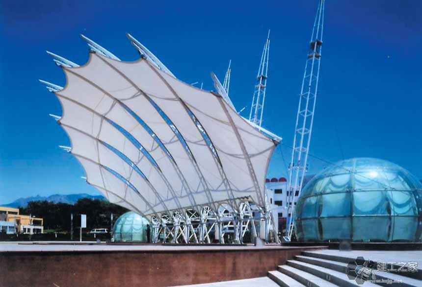 海宁车棚膜结构网架